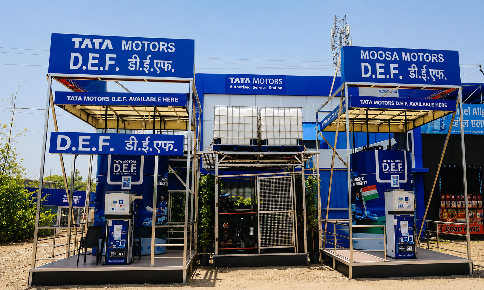 DEF refill service for Tata diesel vehicles